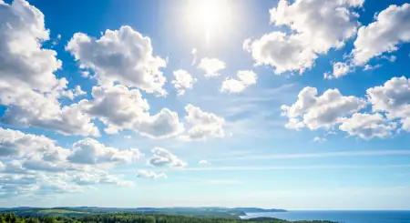 Free Summer Season Background With Sunny Weather Theme Background Image Download