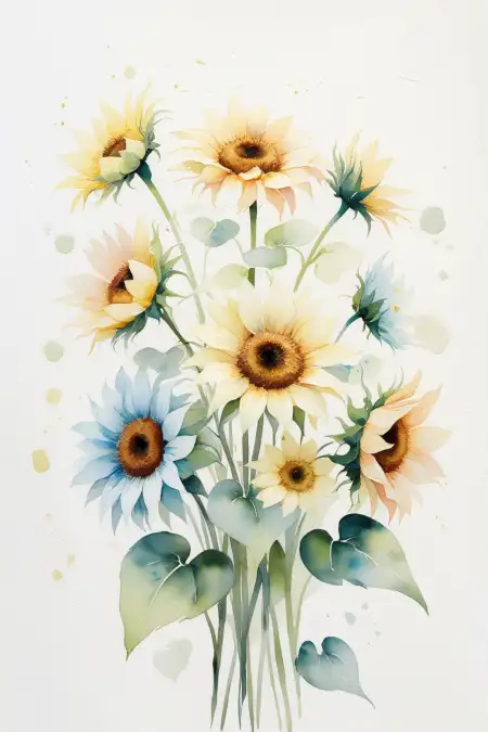 Sunflower Cushion Cover Design - Free Related Sunflower Background Image