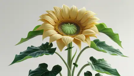 Sunflower Pattern T-shirt Design - Free Related Sunflower Background Image
