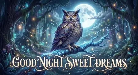Free Sweet Dreams And Good Night Wishes Image Download