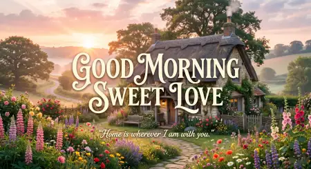 sweet good morning love messages to share online