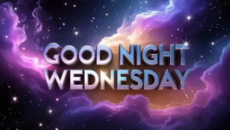 Sweet Good Night Wednesday Greetings - Free Good Night Wednesday Download