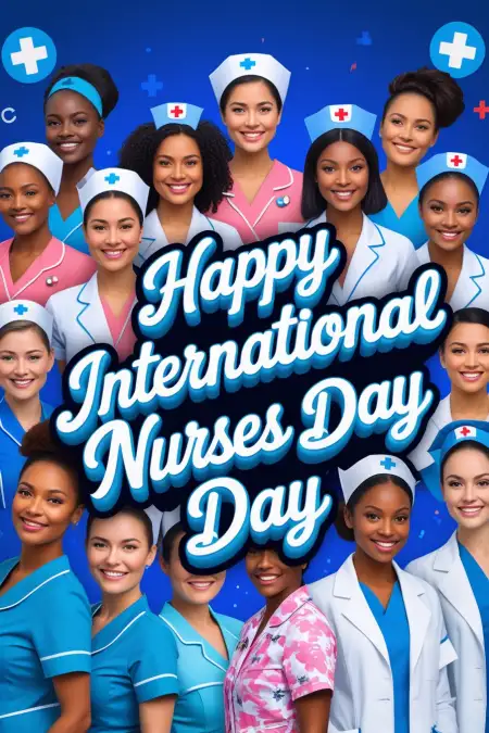 Sweet Message To Wish Happy Nurses Day - Free Related Happy Iinternational Nurses Day Image