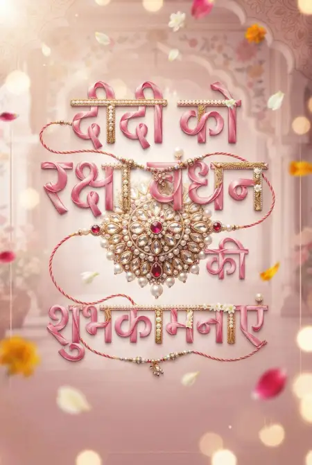 Sweet Raksha Bandhan Wishes In Hindi - Free Raksha Bandhan Ki Shubhkamnaye In Hindi Download