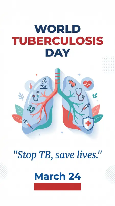 Free Tb Awareness Poster Hindi Text Image Download
