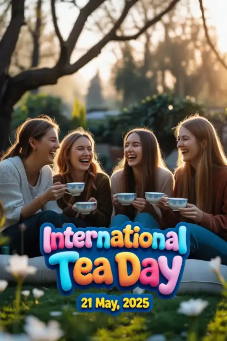 Tea Party Celebration Image - Free International Tea Day Download