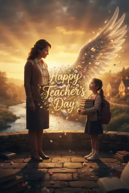 Teachers Day Cards With Short Wishes - Free Teachers Day Wishes Download