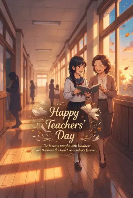 Free Teachers Day Digital Greeting Cards Image Download
