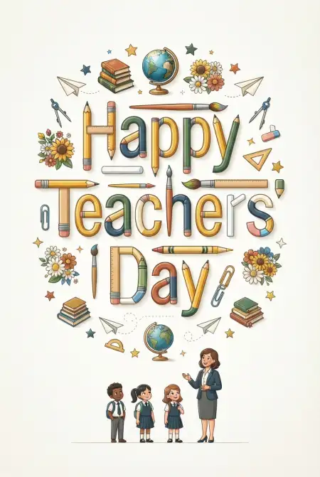 Free Teachers Day Greeting Card Images Image Download