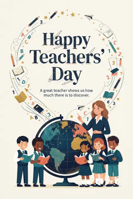 Teachers Day Greetings And Wishes In English - Free Teachers Day Wishes Download