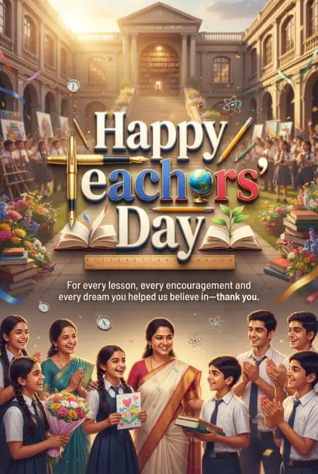 Teachers Day India 2026 Instagram Post - Free Teachers Day India 2026 Download