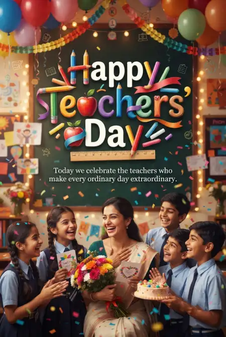 Teachers Day India 2026 Trending Social Media Post - Free Teachers Day India 2026 Download