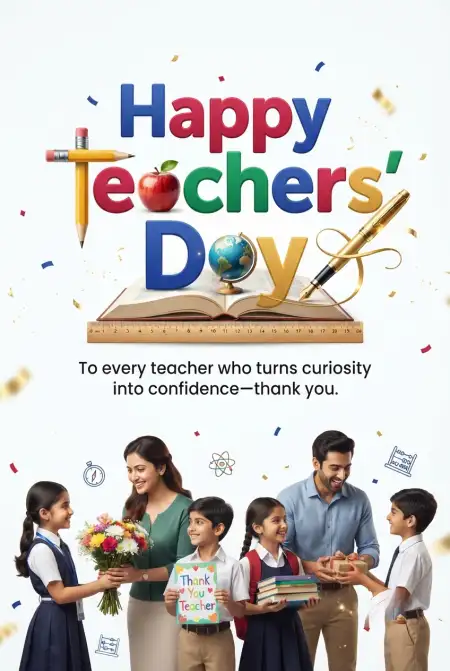 Teachers Day India 2026 Whatsapp Greetings - Free Teachers Day India 2026 Download