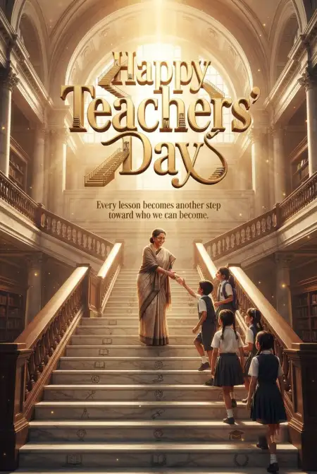 Teachers Day India 2026 Wishes For Female Teacher - Free Teachers Day India 2026 Download