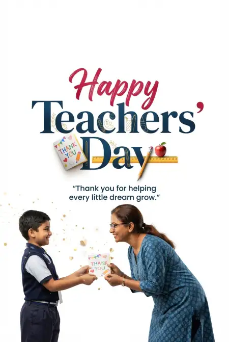 Teachers Day India 2026 Wishes In English - Free Teachers Day India 2026 Download