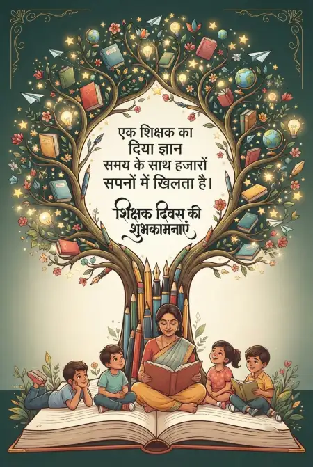 Teachers Day Message In Hindi - Free Teachers Day Wishes In Hindi Download