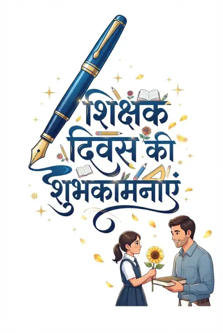 Teachers Day Wishes In Hindi For Class Teacher - Free Teachers Day Wishes In Hindi Download