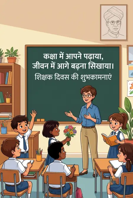Teachers Day Wishes In Hindi For Male Teacher - Free Teachers Day Wishes In Hindi Download