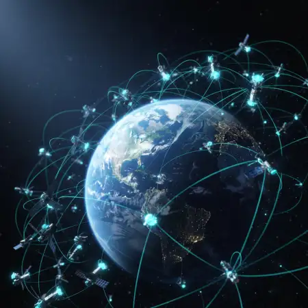 Tech Background With Digital Globe 2 - Free Tech Background Download