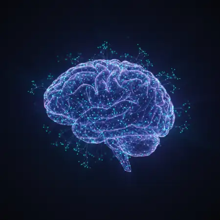 Technology Background With Ai Brain 2 - Free Tech Background Download