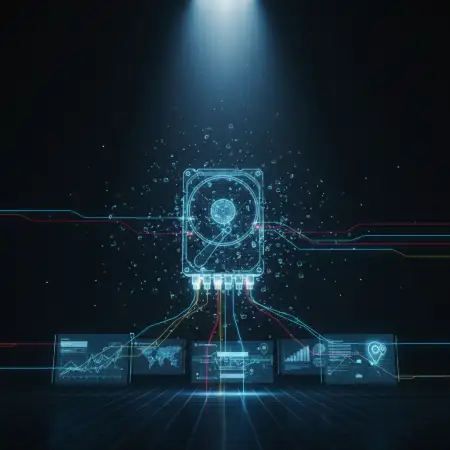 Technology Background With Cyber Security Theme - Free Tech Background Download