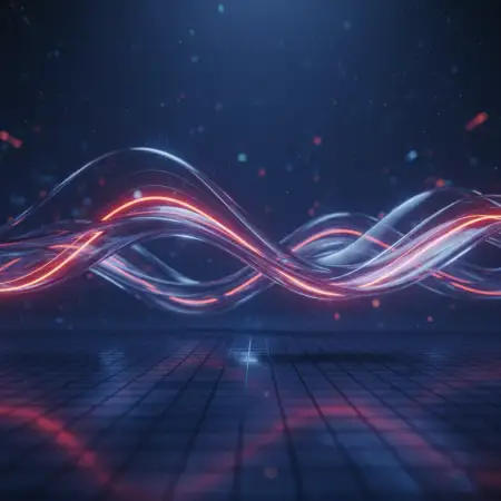 Technology Background With Light Effects 2 - Free Tech Background Download