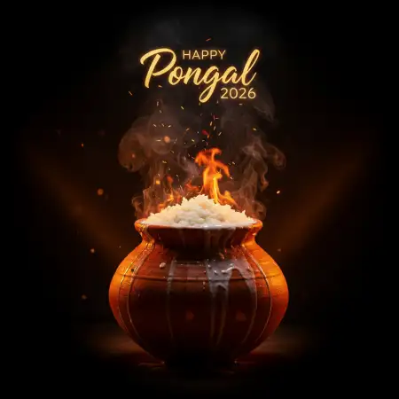 Free Thai Pongal Wishes 2026 Background Download