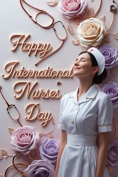 Thank You Note For Happy International Nurses Day - Free Related Happy Iinternational Nurses Day Image