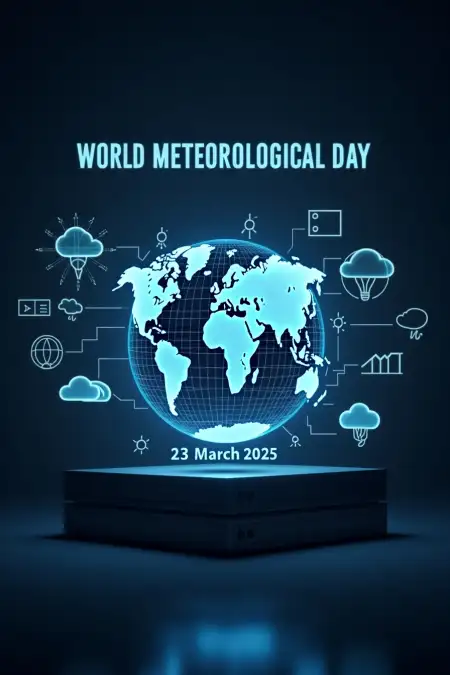 The Impact Of El Niño And La Niña On Global Weather - Free Related World Meteorological Day Image