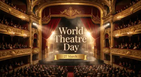 Theatre Day Content Marketing Ideas - Free World Theatre Day Download