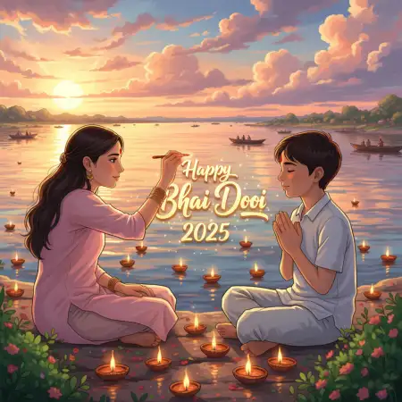 Top 10 Happy Bhai Dooj 2025 Wishes For Sister - Free Happy Bhai Dooj 2025 Wishes Download