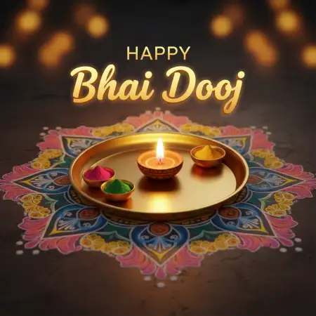 Top Instagram Captions For Bhai Dooj Wishes 2025 - Free Bhai Dooj Download