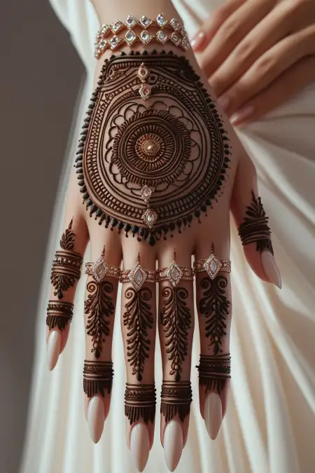Top Trending Hand Mehndi Design 2025 - Free Related Mehndi Design Image