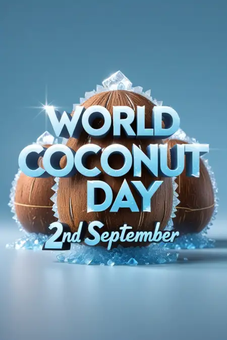 Traditional Coconut Dishes For Coconut Day Celebration - Free World Coconut Day Download