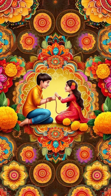 Traditional Customs Of Raksha Bandhan Festival - Free Raksha Bandhan Download