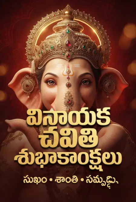 traditional ganesh chaturthi wishes in telugu - Ganesh