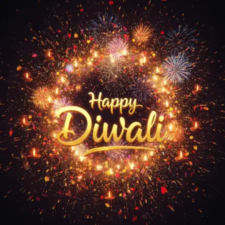 Traditional Happy Diwali Greetings 2025 With Diya Images - Free Happy Diwali 2025 Download