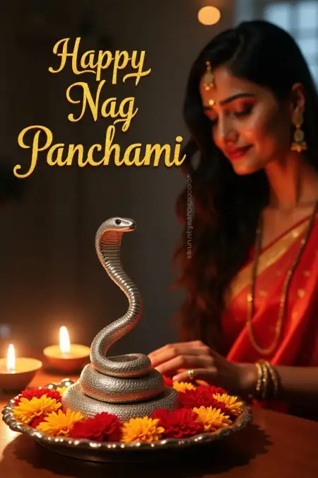 Traditional Nag Panchami Festival Transparent Images - Free Happy Nag Panchami Download