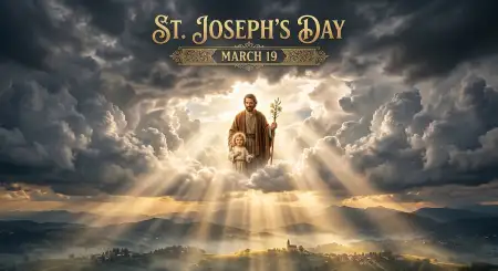 Transparent St Josephs Day Png Hd Images - Free St Josephs Day 2026 Download