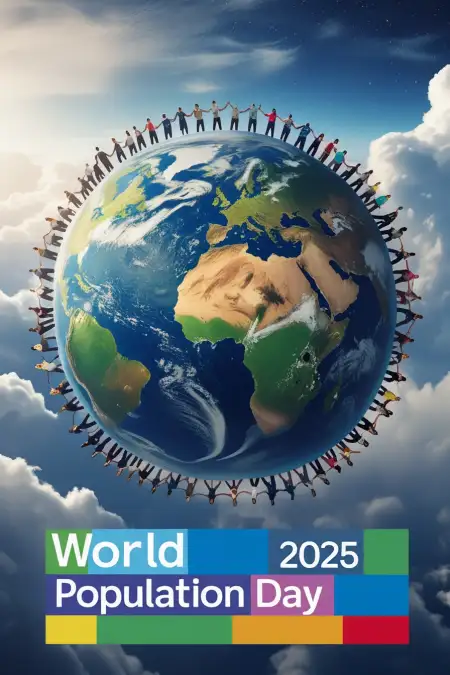 Transparent World Population Day Logo - Free O Logo Download