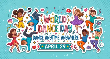Trending Hashtags For World Dance Day - Free World Dance Day 2026 Download