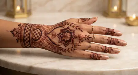 trending karwa chauth mehndi design 2026 - Karwa Chauth Mehndi Design 2026