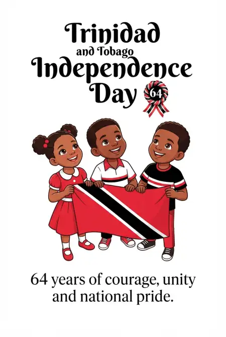 Trinidad And Tobago Independence Day 2026 Vector - Free Trinidad And Tobago Independence Day 2026 Download