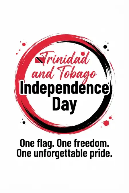 Trinidad And Tobago Independence Day Flag Background 2026 - Free Trinidad And Tobago Independence Day 2026 Download