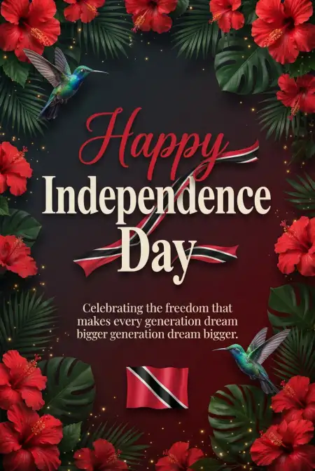 Trinidad And Tobago Independence Day Inspirational Quotes 2026 - Free Trinidad And Tobago Independence Day 2026 Download