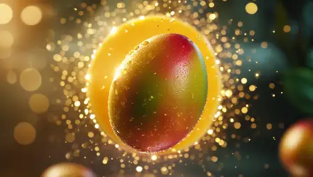 Tropical Fruit Mango Background Aesthetic - Free Mango Background Download