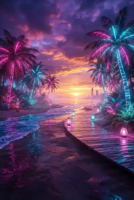 Tropical Instagram Background - Free Tropical Summer Background Download