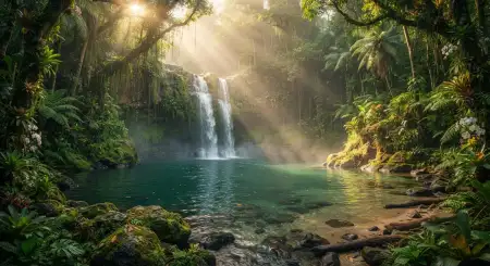 Tropical Nature Background - Free Tropical Summer Background Download