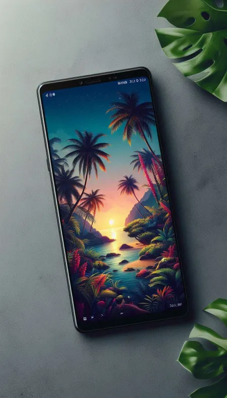 Tropical Nature Phone Wallpaper Collection - Free Related Phone Image