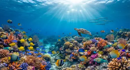 Tropical Ocean Background - Free Tropical Summer Background Download